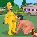 simpsons gay toon pictures